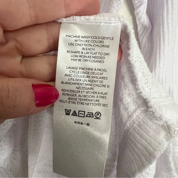 Free People Long Sleeve Tee - White - Picture 12 of 12